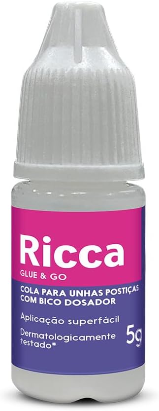 Foto do produto Cola para Unhas Postiças e Reparo (Ricca)